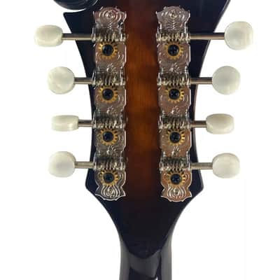8-String Acoustic F-Style Mandolin with F Holes – Faded Yellow Sunburst image 6