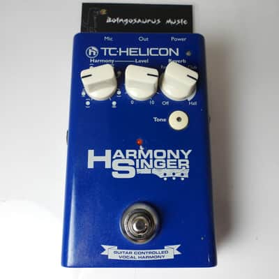 TC Helicon Harmony Singer V1 Version 1 Vocal Harmonizer Reverb Effects Pedal image 1