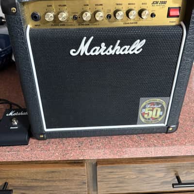 Marshall DSL1C 50th Anniversary 2-Channel 1-Watt 1x8" Guitar Combo 2012 - 2013 - Black image 2