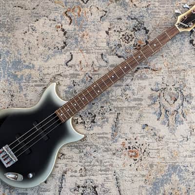 1999 Burny / Fernandes WSB-80EV Eins:Vier Lüna's signature model- black with silver burst image 1