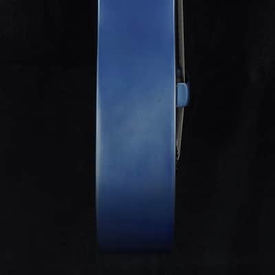 Preowned National ResoRocket Steel Satin Navy Blue w/ Lollar P90 image 8