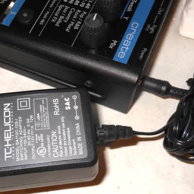 TC Electronics TC Helicon Voicetone Create Effects Processor 2010 - BLACK image 4