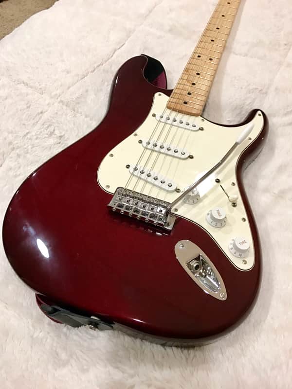 Fender Stratocaster 2002-2003 Midnight Wine Red | Reverb Canada