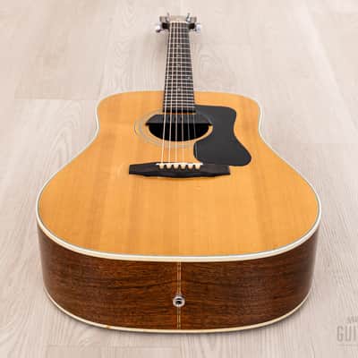 1982 Guild D-50 Bluegrass Special Vintage Dreadnought Acoustic Guitar w/ Sunrise Pickup, Case & Tag, Westerly image 12