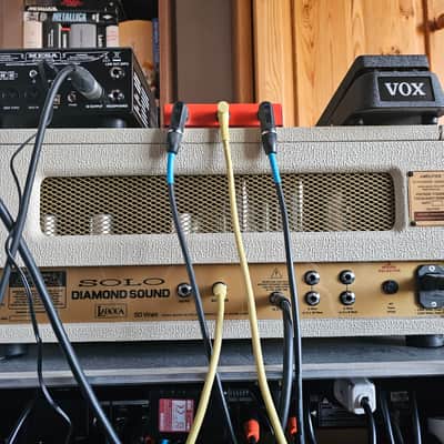 Laboga Diamond Sound DS 50 Watt - White All Tube Amplifier Head Handmade in Poland image 2