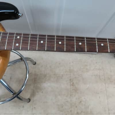 Weird Al Yankovic Hand Signed Fender Squire Strat Guitar (Signed on the Wood) image 4