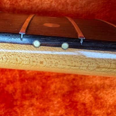1968 Fender Stratocaster Neck – Original Nitro, A-Width, Rosewood Veneer, Original Frets, rare image 19
