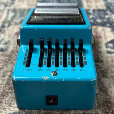 1981 Ibanez GE9 Graphic EQ Vintage First Year Black Label Maxon MIJ Made In Japan Equalizer Guitar Effect Pedal! image 5
