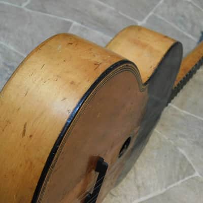 RARITÄT alte Brac Balkan Zupfinstrument BISERNICA Tamburica Tambura antik string J. Stjepusin SISAK image 22