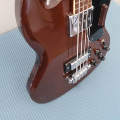 Vintage 1970s Columbus Ibanez Lawsuit EB-3 SG MIJ Electric Bass Guitar Hi Quality image 5