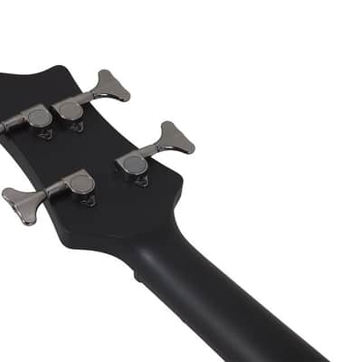Schecter Sixx Bass Satin Black SBK LH Electric Bass Left Handed image 5