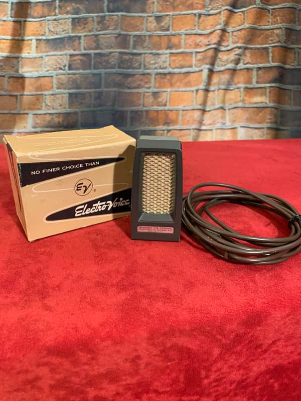 Electro-Voice Model 718 (#1)- Very RARE Vintage Ceramic Microphone 1960’s image 1