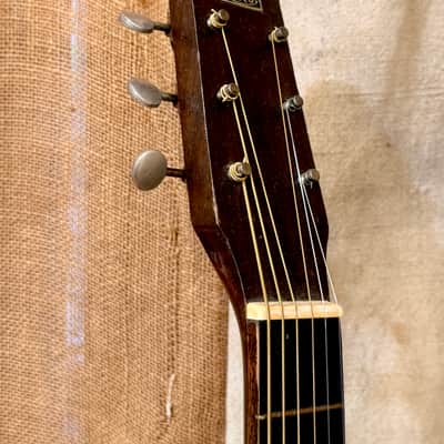 Rexo by Regal Electric Resonator Guitar Wood Body Refin circa 1930's image 15