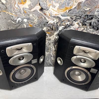 JBL L810 Studio L Series Black Bookshelf speakers Rare Home theater Left Right image 5