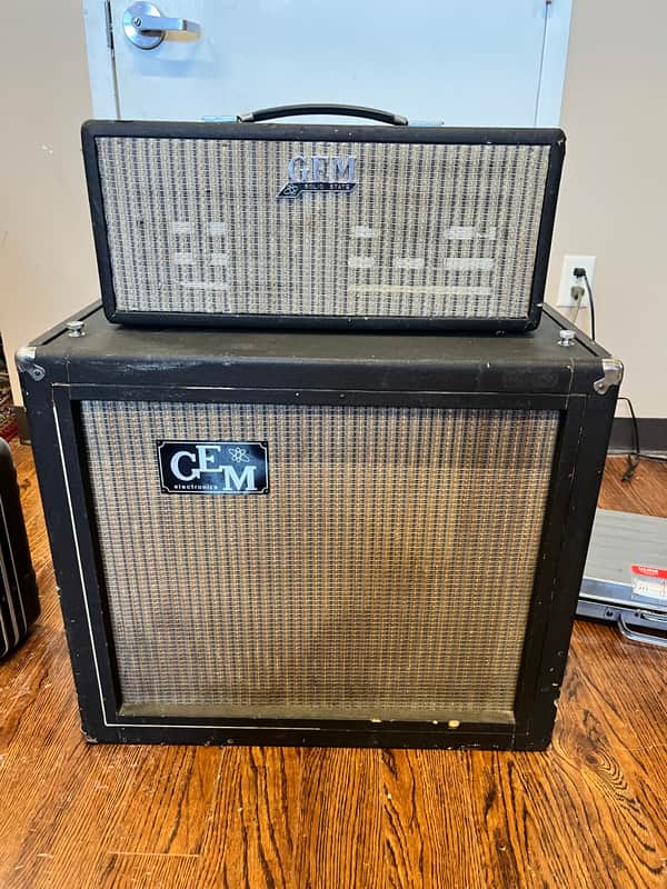 Gem Galanti  Superbass fliptop tube amplifier 1x12  1960s image 1