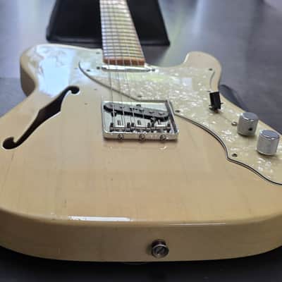 1969 Fender Telecaster Thinline Natural Ash Blonde 60s ARTIST OWNED STAGE PLAYED Road Worn Heavy Relic Aged American Vintage 1960's USA Tele Guitar image 15