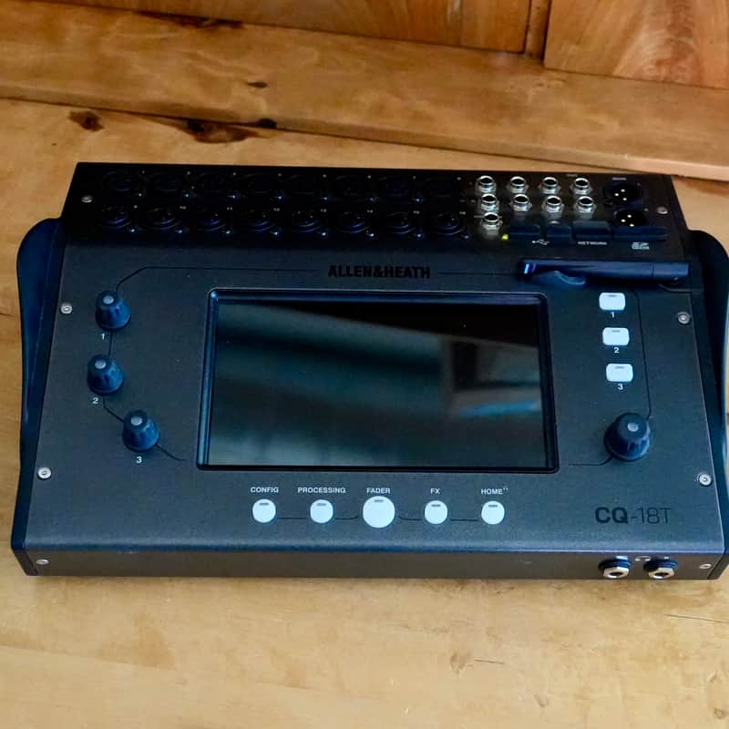 Allen & Heath CQ-18T 16-Channel Digital Mixer 2023 - Present - Black image 1
