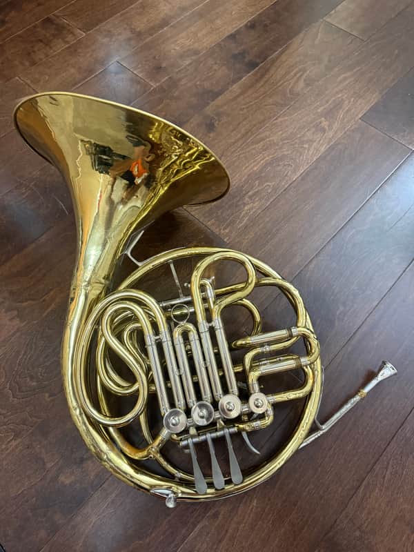 C. G. Conn 6D Double French horn. Made in USA image 1
