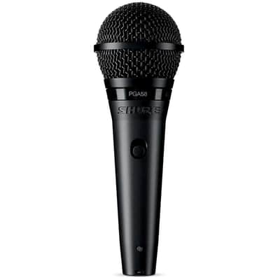 Shure PGA58-QTR | Cardioid Dynamic Vocal Microphone XLR-QTR Cable image 1