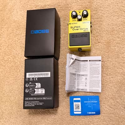 Boss SD-1 Super OverDrive - Relatively rare made in Malaysia - Only opened for pictures - Mint image 11