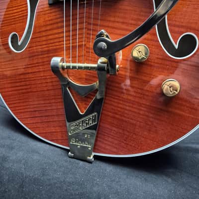 2018 Gretsch G6120TFM Players Edition Nashville with String-Thru Bigsby & OHSC image 16