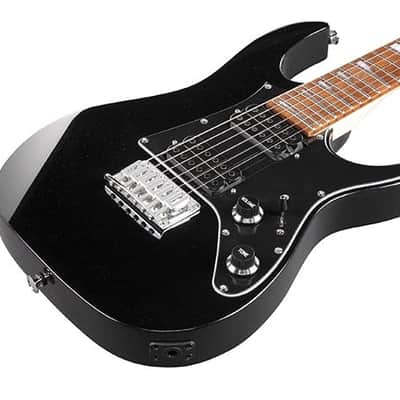 Ibanez Mikro GRGM21BKN Electric Guitar - Black Night image 2