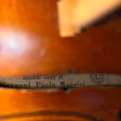 Lowendall 'Special Copy of Giovanni Paolo Maggini' - Berlin, 1920s 4/4 Antique Violin image 8