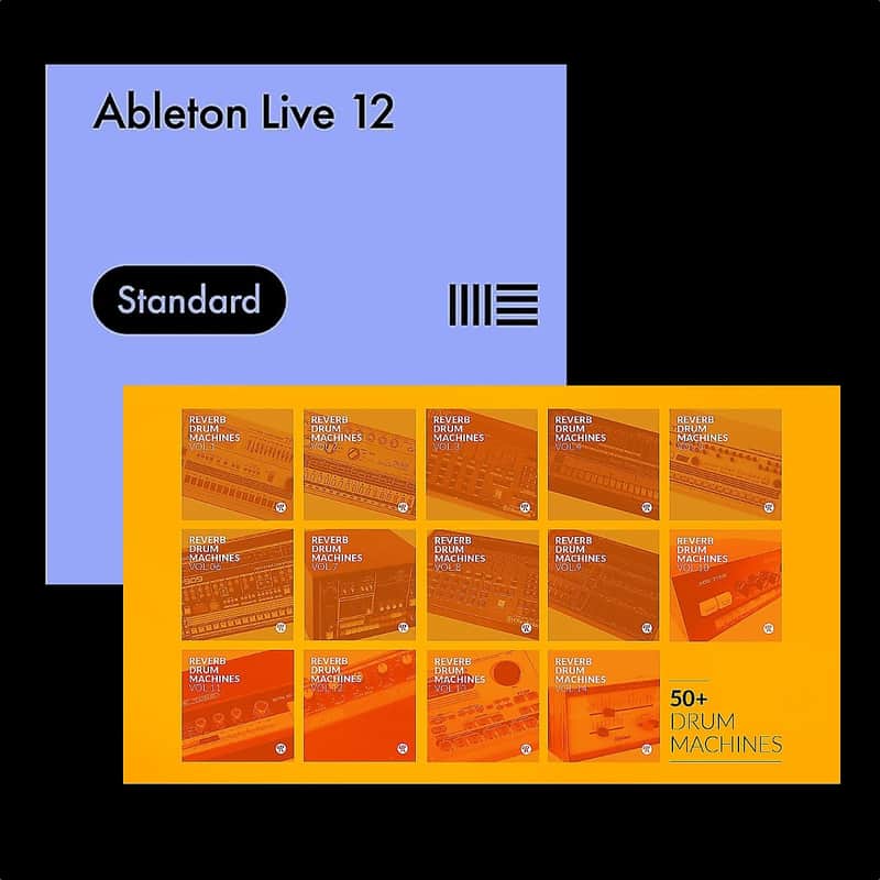 Ableton Live 12 Standard + Reverb Drum Machines Collection image 1