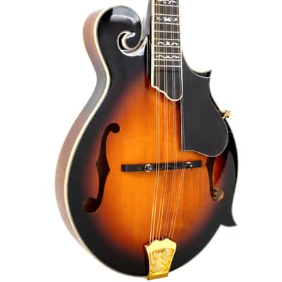 Gold Tone GM-70+ Professional Craved Solid Spruce Top Maple Neck F-Style 8-String Mandolin w/Hard Case image 3