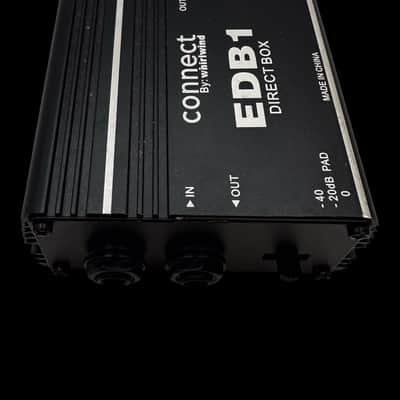 Whirlwind EDB1 Passive Direct Box 2010s - Black X5696 image 4