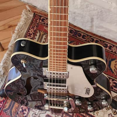 Gretsch G5122 Electromatic Double Cut Hollowbody Tuxedo Black 2008-2013 MIK image 13