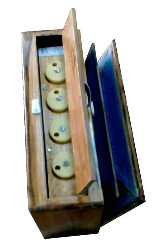Classic Top Controls Indian Shruti Box, Full Teak Wood, 440 Hz, Easiest Instrument to Use, See Video. USA TARIFF INCLUDED image 1