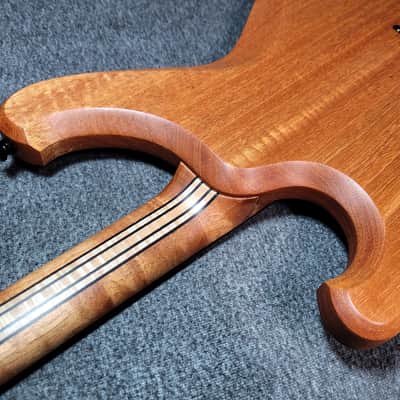 Barlow Guitars  Falcon II 2020 Camphor Burl / Spanish Cedar / Ebony image 5