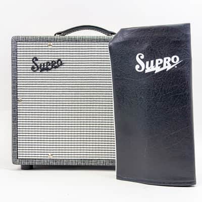 Supro 1610RT Comet 1x10" 14-Watt Tube Combo Amp with Cover image 1