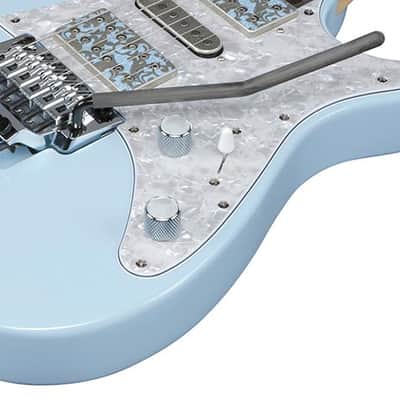 Ibanez PIA3761CBLP Steve Vai Signature Electric Guitar.. Blue Powder image 12