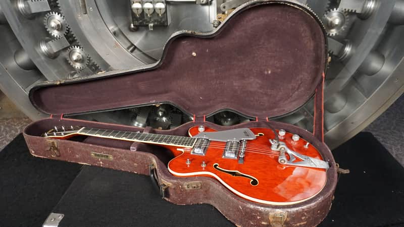 Gretsch 7660 Nashville Chet Atkins 1975 - Cherry Red w/ Original Case image 1