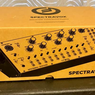 Moog Spectravox Semi-Modular Analog Spectral Processor 2024 - Present - Black with Wood Sides image 2