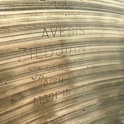 Vintage Avedis Zildjian 20” Ride — 1970s Thin Stamp — 2246g — Video Demo! image 2