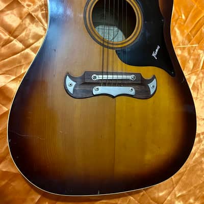 Vintage Framus Texan Acoustic Guitar 1960’s - Sunburst image 3