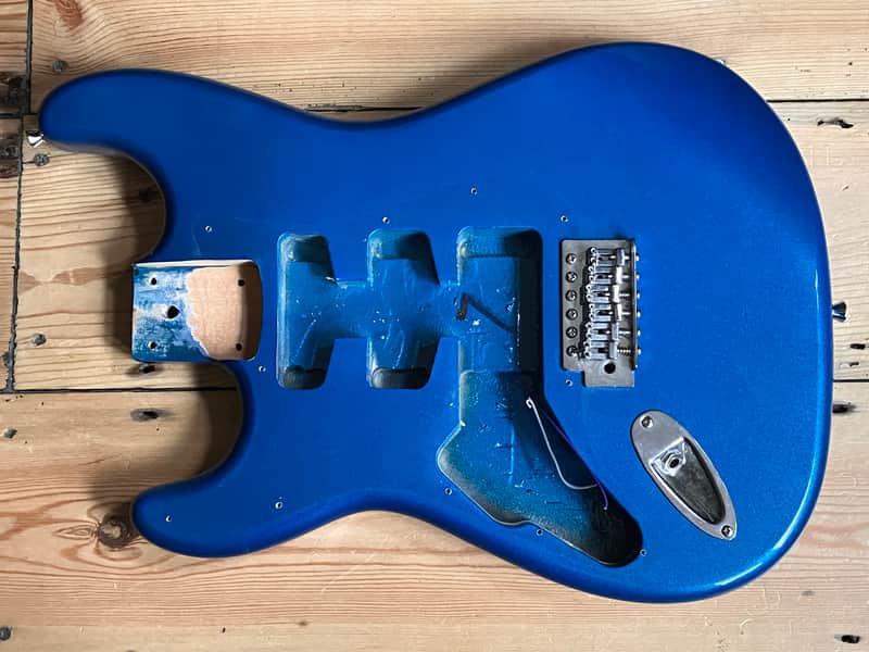 AXL Player Deluxe Electric Guitar Body Solid Wood LEFT HANDED image 1