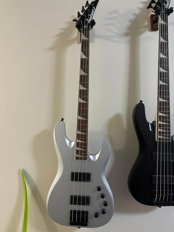 Jackson X Series David Ellefson Signature 30th Anniversary Concert Bass CBX IV 2020 - Present - Quicksilver image 1