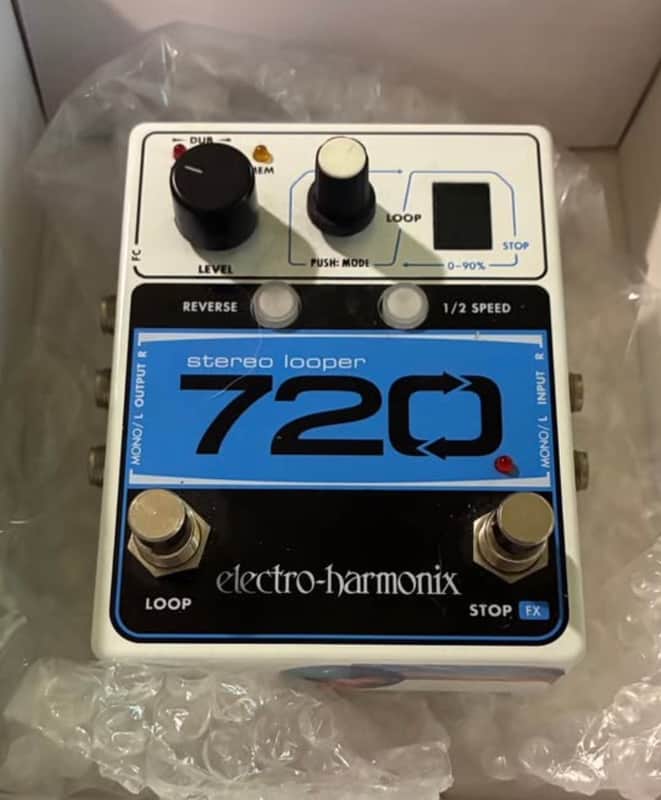 Electro-Harmonix 720 Stereo Looper 2015 - Present - Black / White / Blue image 1