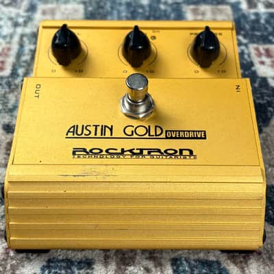 Rocktron Austin Gold Overdrive Guitar Effect Pedal! image 2