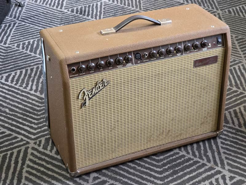 Fender Acoustasonic Junior 2-Channel 2 x 40-Watt 2x8" Acoustic Guitar Amp 1997 - 2003 - Brown image 1