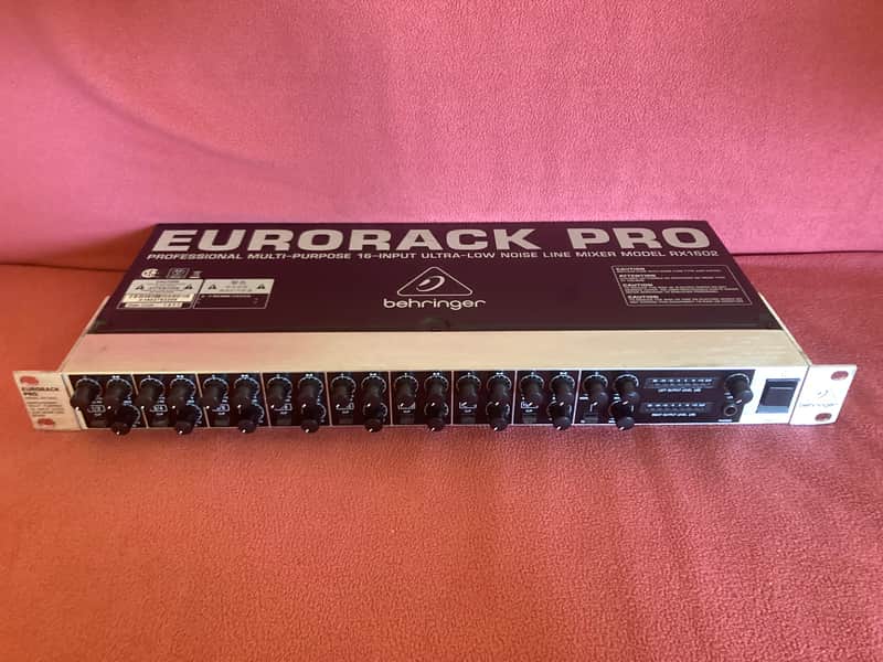 Behringer Eurorack Pro RX1602 V2 Line Mixer image 1