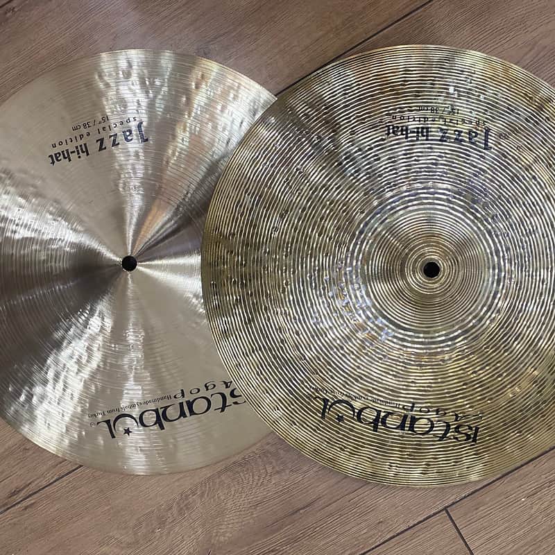 Istanbul Agop 15" Special Edition Jazz Hi-Hat (Pair) (NEW) 956/1064 g. image 1