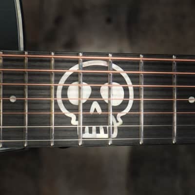 Schecter Regulo Caro-7 Acoustic Satin Black Acoustic-Electric Guitar - Open Box (3719) image 8