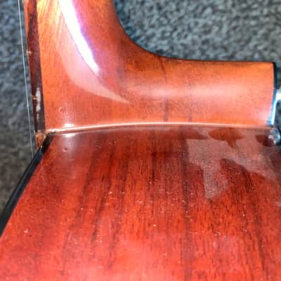 Vintage Angelica acoustic guitar made in japan image 12