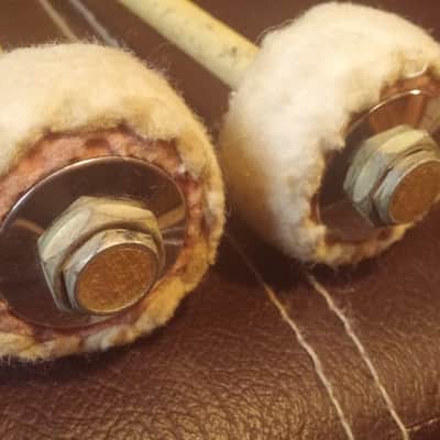 ROGERS GRETSCH LUDWIG  Rare Felt Mallets 50s 60s LOT 6 USA VINTAGE NO TARIFFS image 6