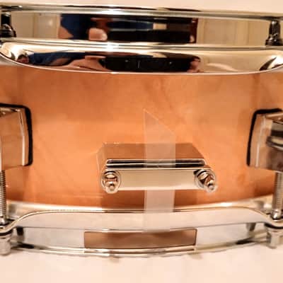 MARTIAL PERCUSSION WARRIOR SERIES MAPLE 14" SNARE DRUM W/ RINGS 2025 - NAT MAPLE LACQUER-FREE SHIP TO C-USA image 5